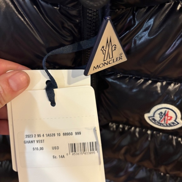 Moncler kids size 14 Ghany vest - Picture 2 of 3